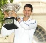 Novak Djokovic trophy
