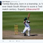 www.leighslounge.co.za; Leigh-Ann Ludwig; Temba Bavuma; #Protea Fire; @OfficialCSA; #cricket; #SSCricket; @tbavuma10 #TembaBavuma; #BavumaMagic; #Bavuma